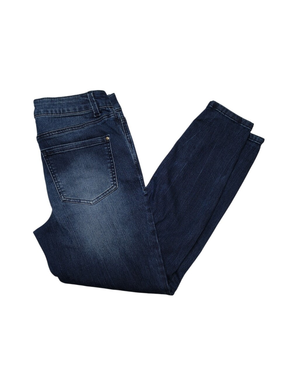 Maurices Dark Wash High Rise Skinny Jeans Size 8 Short